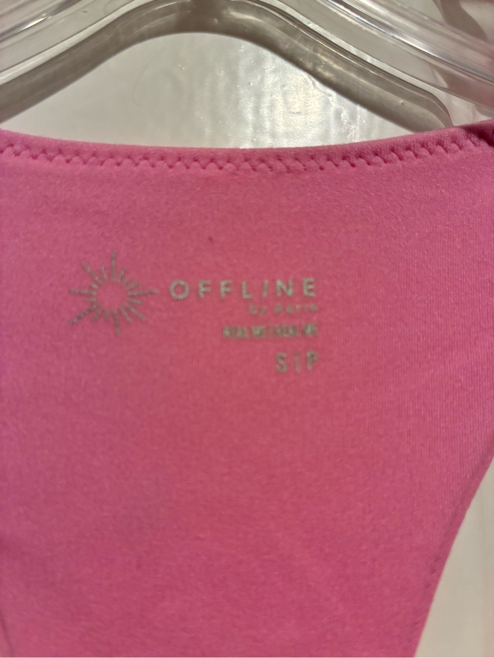 Pink One-Piece Romper - Racerback Active Style - Picture 2 of 4